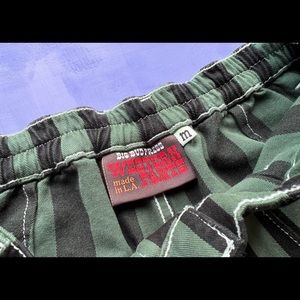 Big Bud Press Green Striped Western Pants